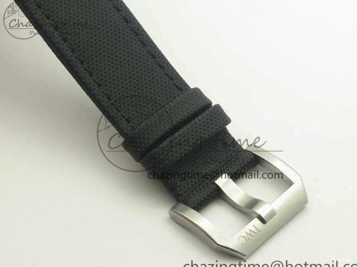 MIROTIME 0409 HighQuality Mark XVIII LAUREUS IW324703 Black Ceramic MKF Best Edition On Black Nylon Strap A 7218